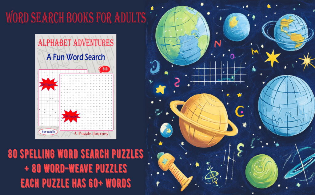 word search books for adults