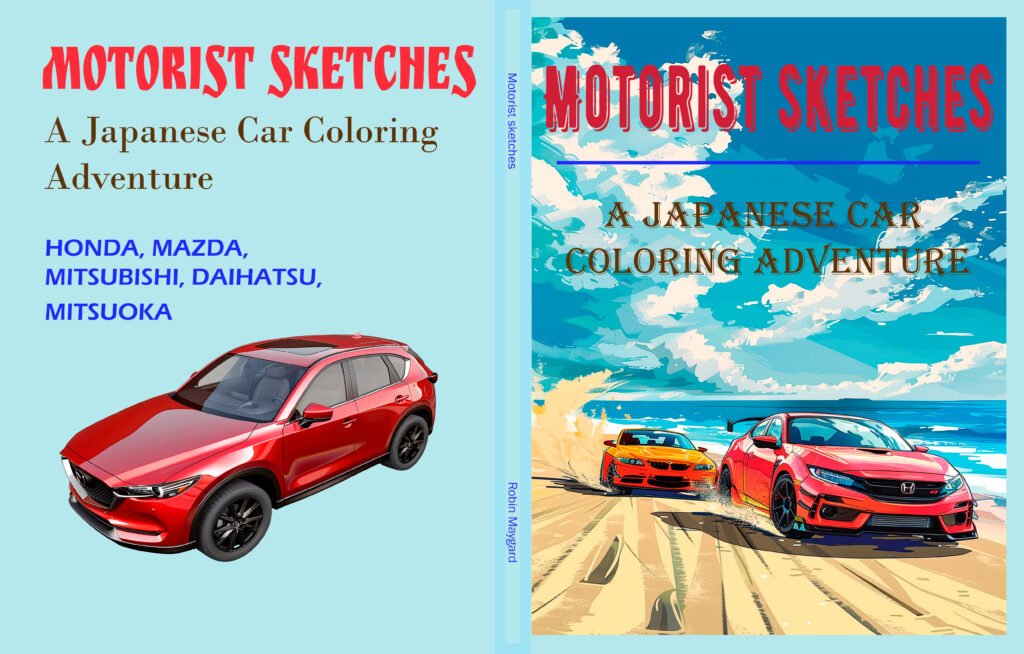 A Japanese Car Coloring Adventure