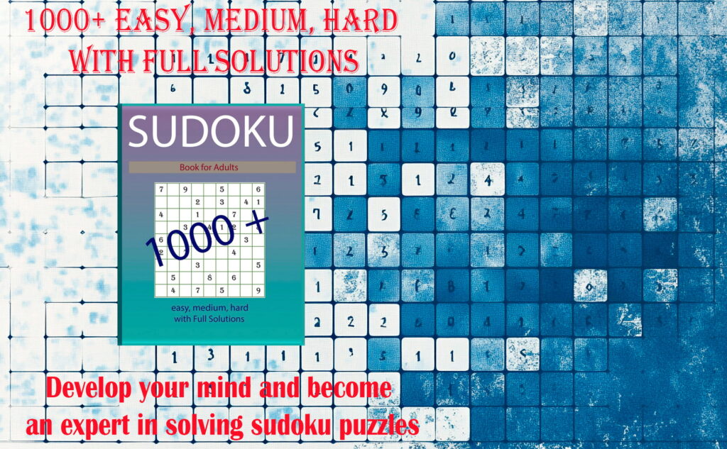 Sudoku Puzzle Book for Adults Teens and Seniors