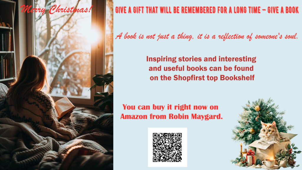 Books are the best gifts.